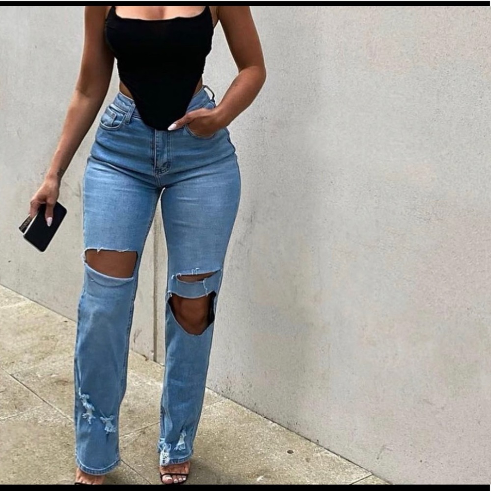 Ootd fash devin jeans